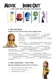 Inside out activities