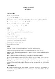 English Worksheet: lady and the trump