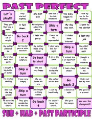 past perfect board game