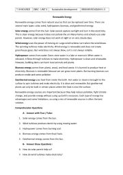 English Worksheet: renewable energy