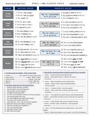 English Worksheet: Passive voice