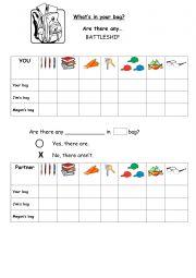 English Worksheet: Are there
