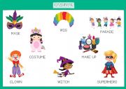 English Worksheet: Carnival