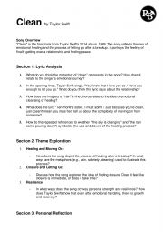 English Worksheet: Clean