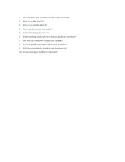 English Worksheet: IELTS basic speaking