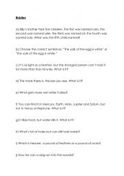 Riddles