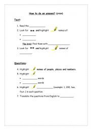 English Worksheet: compare and contrast