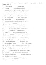 English Worksheet: A2+-B1 10 Adverbial clauses 3