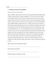 English Worksheet: Crossword
