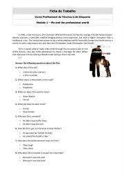 English Worksheet: The Pursuit of Happyness