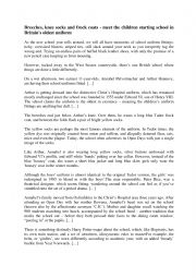 English Worksheet: Christ�s hospital 