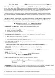 English Worksheet: exam