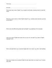 English Worksheet: Goal Setting In English - How to set an objectve 