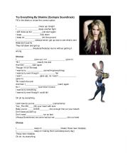 Try Everything Shakira