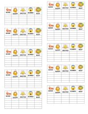 English Worksheet: HOW ARE YOU? SPEAKING PRACTICE 5