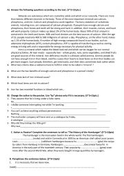 English Worksheet: Active- Passive Voice-Modals-Reading-writing