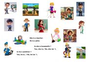 English Worksheet: Jobs