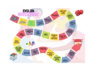 English Worksheet: english adventure board game