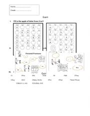 English Worksheet: Quiz