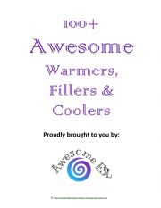 English Worksheet: 100+ Warmers, Fillers & Coolers Handbook