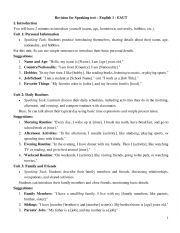 English Worksheet: ESL Speaking Topics 