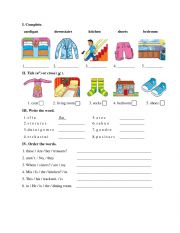 English Worksheet: FF1 UNIT 9,10