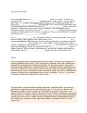 English Worksheet: try to guess the missling words 