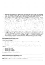 English Worksheet: B1 Test