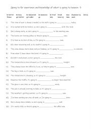 Going to for experience and knowledge of what is going to happen 5
