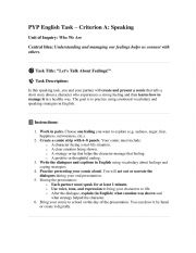 English Worksheet: 5th grade