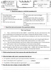 Pollution 2nd form