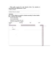 email writing