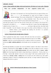 mid term test 9th form - ESL worksheet by mouna gueni