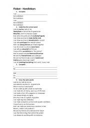 English Worksheet: Flobot - Handlebars