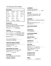 English Worksheet: 