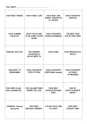 Ice Breakers Examples of Topics