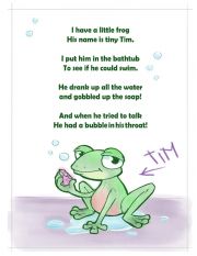 Tiny Tim - A Poem about a Frog