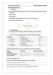 lesson2 Space Tourism 4th form