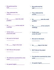 English Worksheet: ADVERBS 