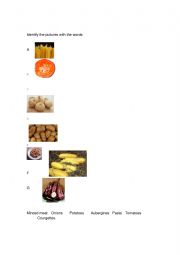 English Worksheet: recipe