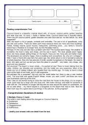 End term test 2 9th grade