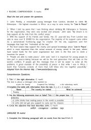 2010   9th grade national  exam  