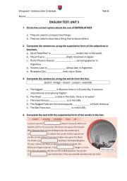 Test Unit 3 HOP INTO ENGLISH 4