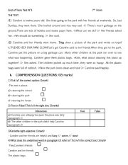 end term test 3 7th grade ( regional)