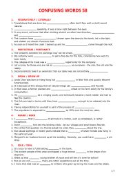 Confusing words 58