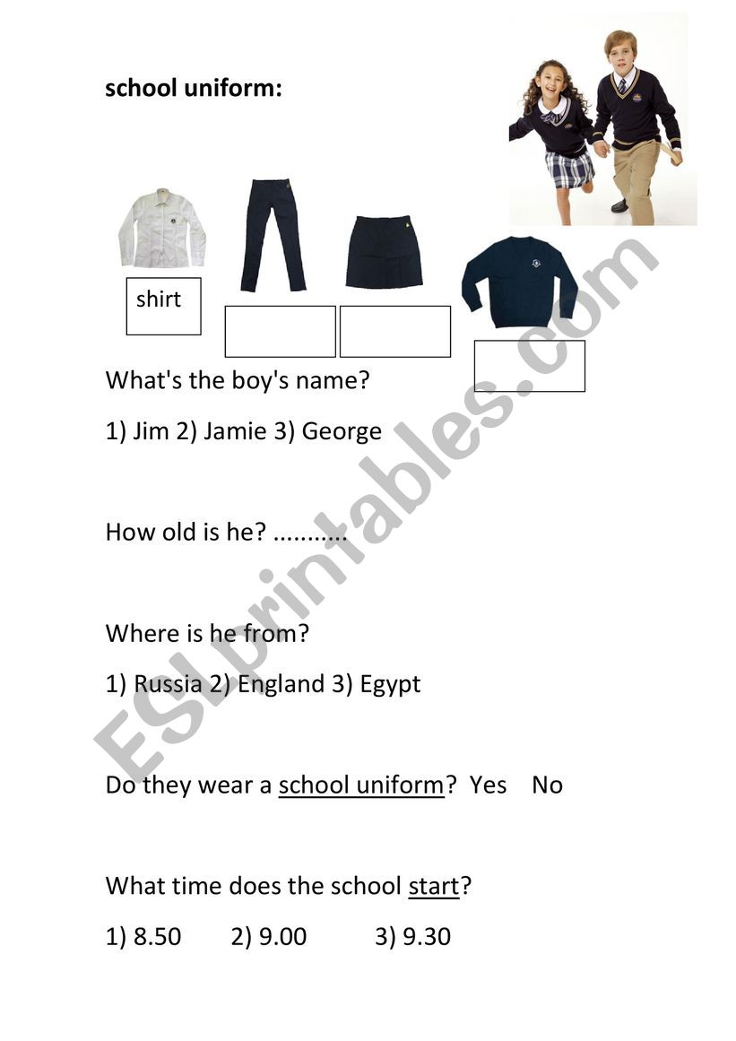 This is Britain school worksheet