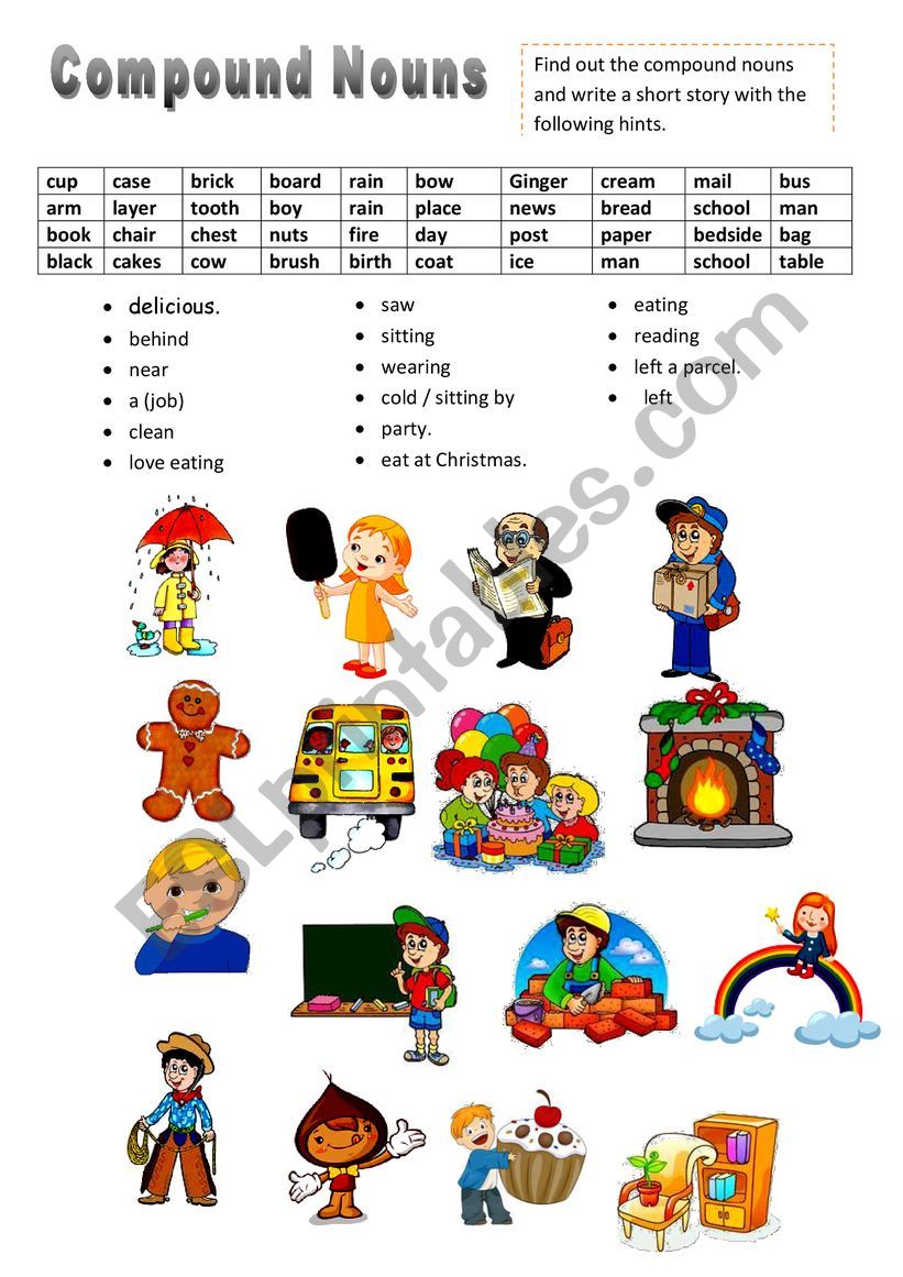 writing-a-story-with-compound-nouns-esl-worksheet-by-susulay