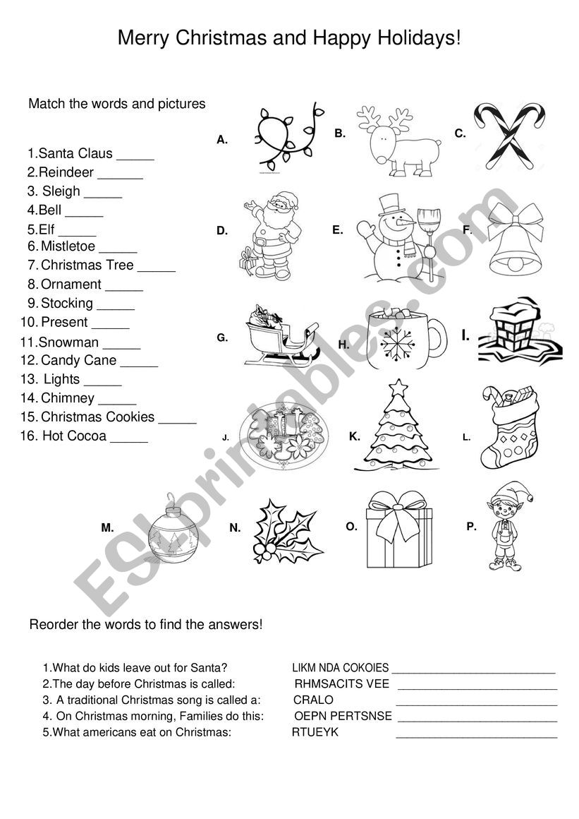 easy-christmas-vocab-esl-worksheet-by-catk9
