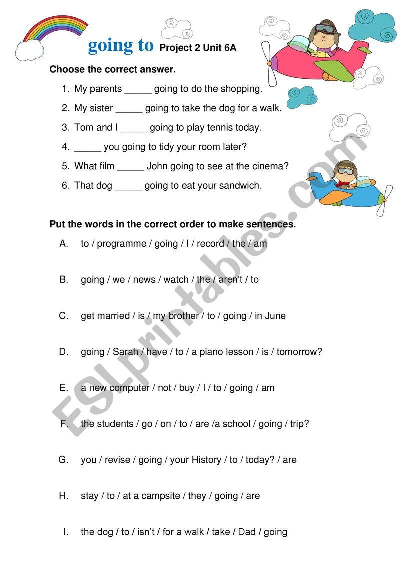 Going to worksheet