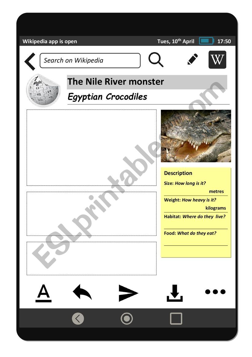 Comparatives and superlatives - Egyptian Crocodiles - Wikipedia Entry Project